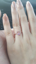 Load image into Gallery viewer, Luxury Rose Gold Cat Paw Print Ring - Adjustable sizing