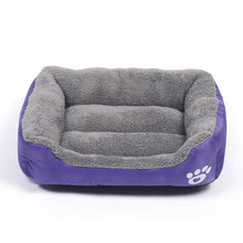 Load image into Gallery viewer, Multi-Color Soft Cotton Pet Cat Dog Bed