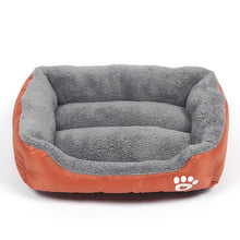 Load image into Gallery viewer, Multi-Color Soft Cotton Pet Cat Dog Bed