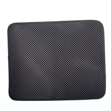 Load image into Gallery viewer, "Black Hole" Waterproof Cat Litter Mat - EVA Double Layered