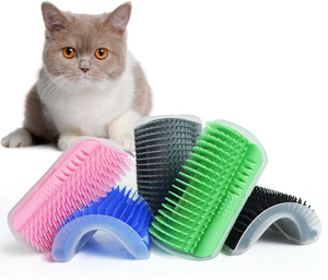Cat Corner Massaging Brush - Self Grooming Comb