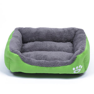 Multi-Color Soft Cotton Pet Cat Dog Bed